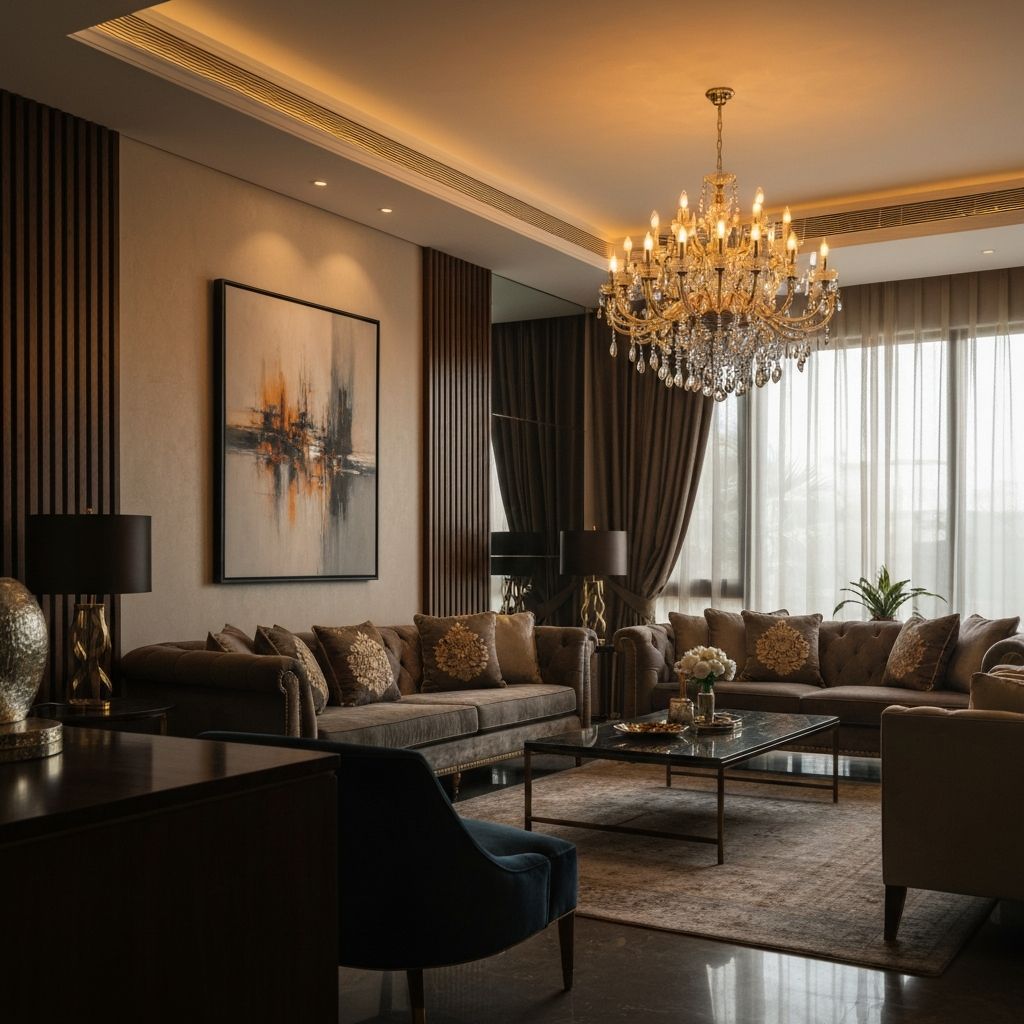 Luxury interior design background